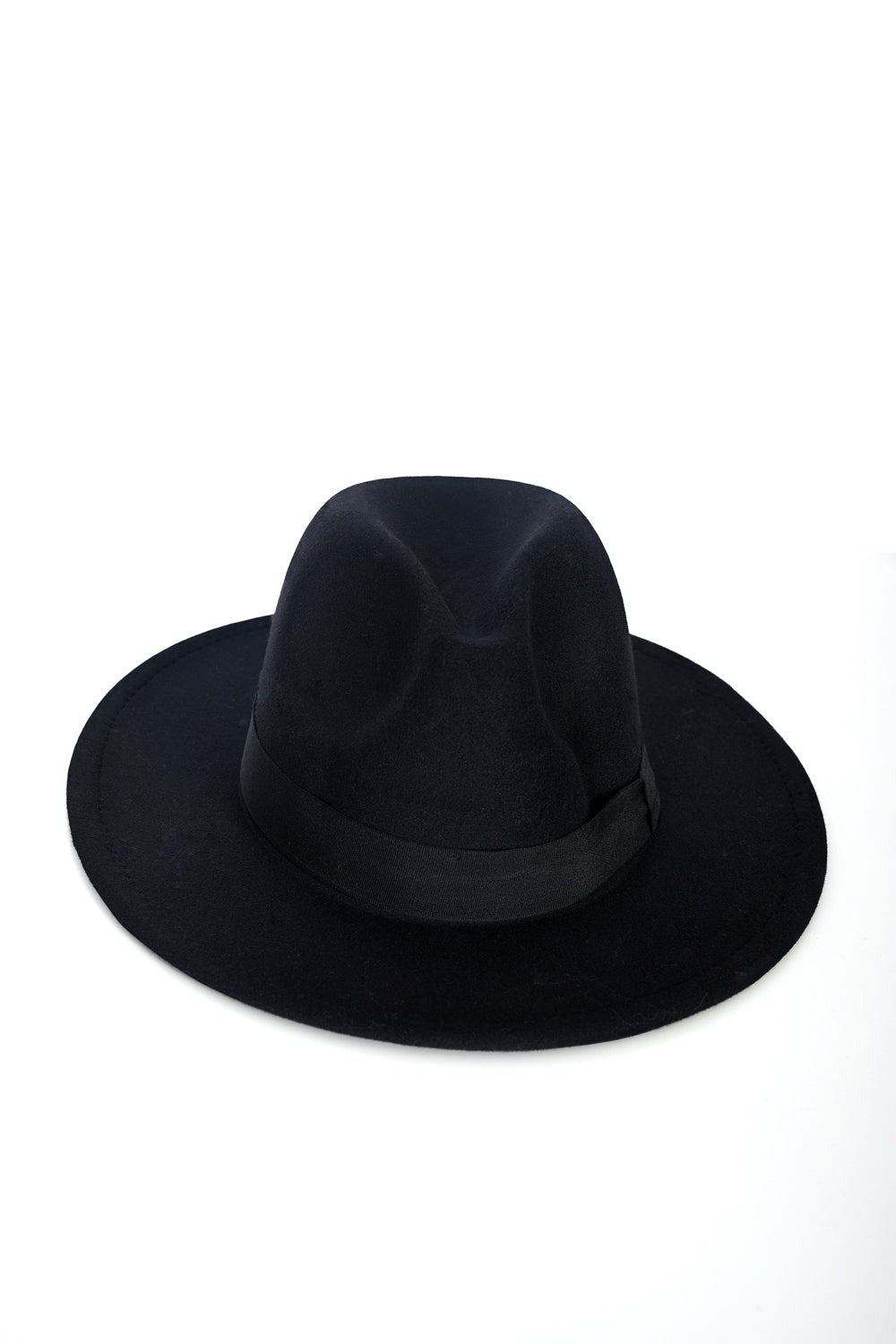 black gothic fedora hat