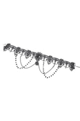 Dark in Love layered lace choker