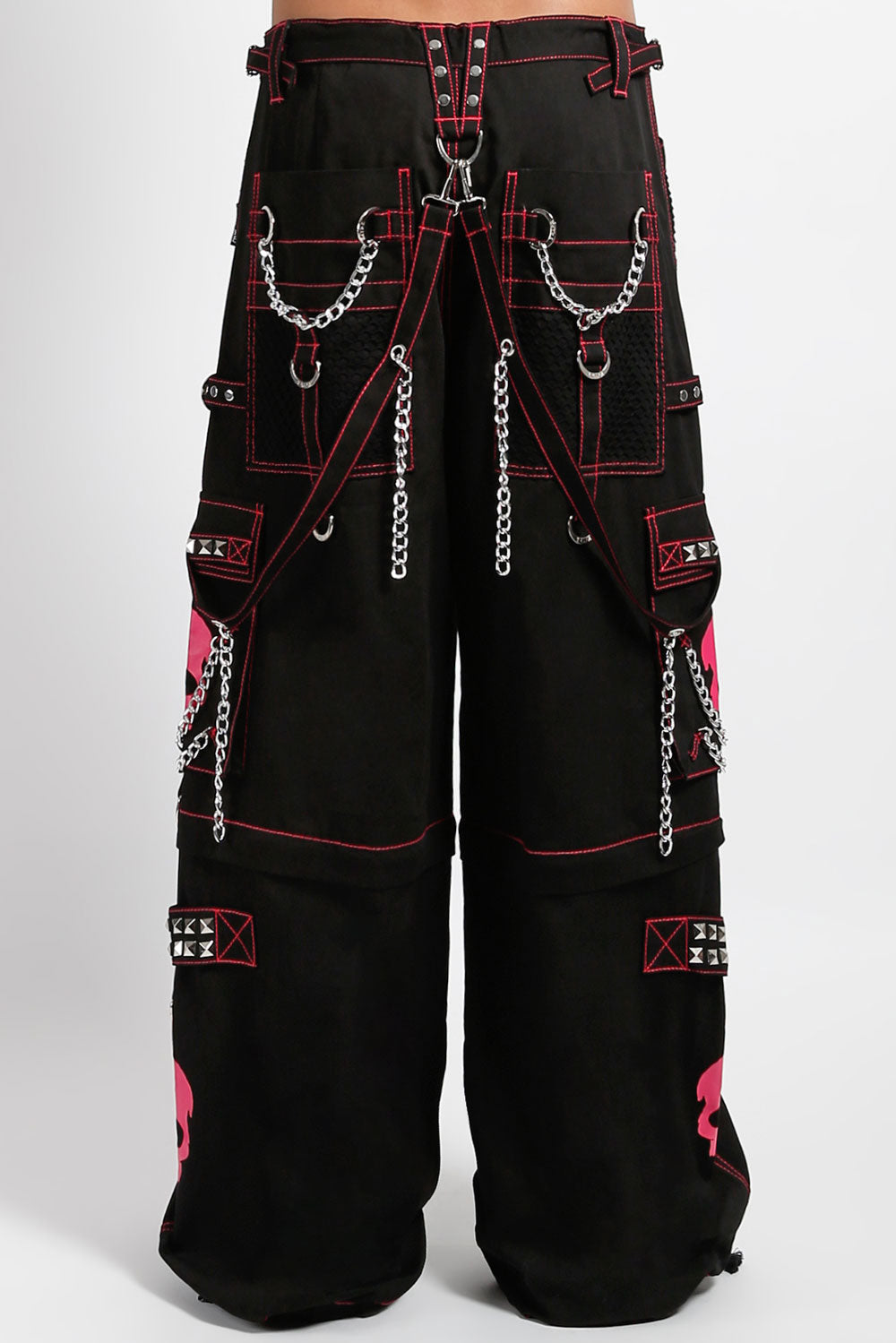 Tripp Super Skull Pants [Black/Pink]