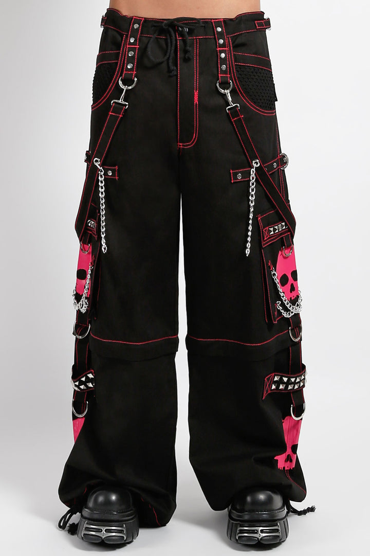 Tripp Super Skull Pants [Black/Pink]