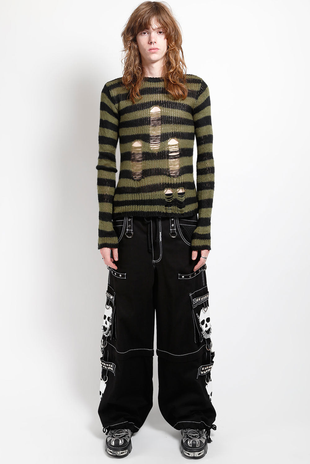 Tripp Super Skull Pants [Black/White]