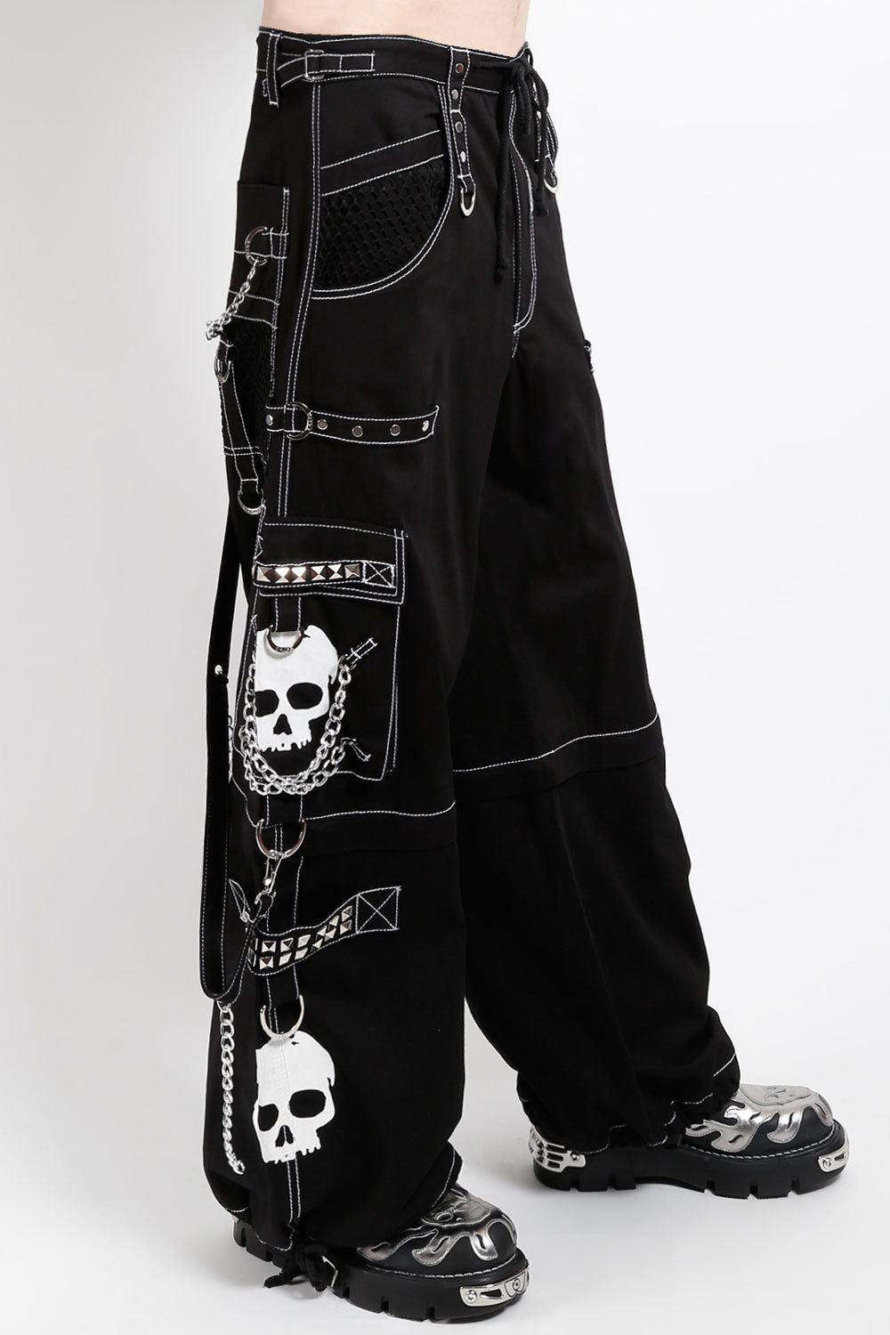 Tripp Super Skull Pants [Black/White]