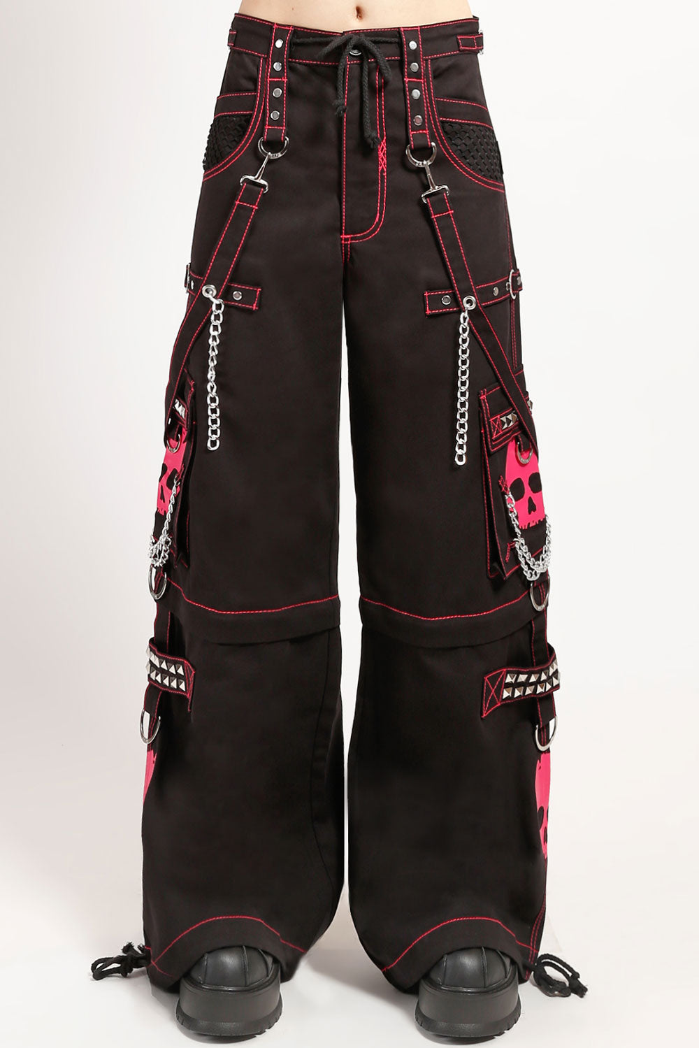 Tripp Super Skull Pants [Black/Pink]