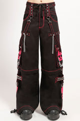 Tripp Super Skull Pants [Black/Pink]