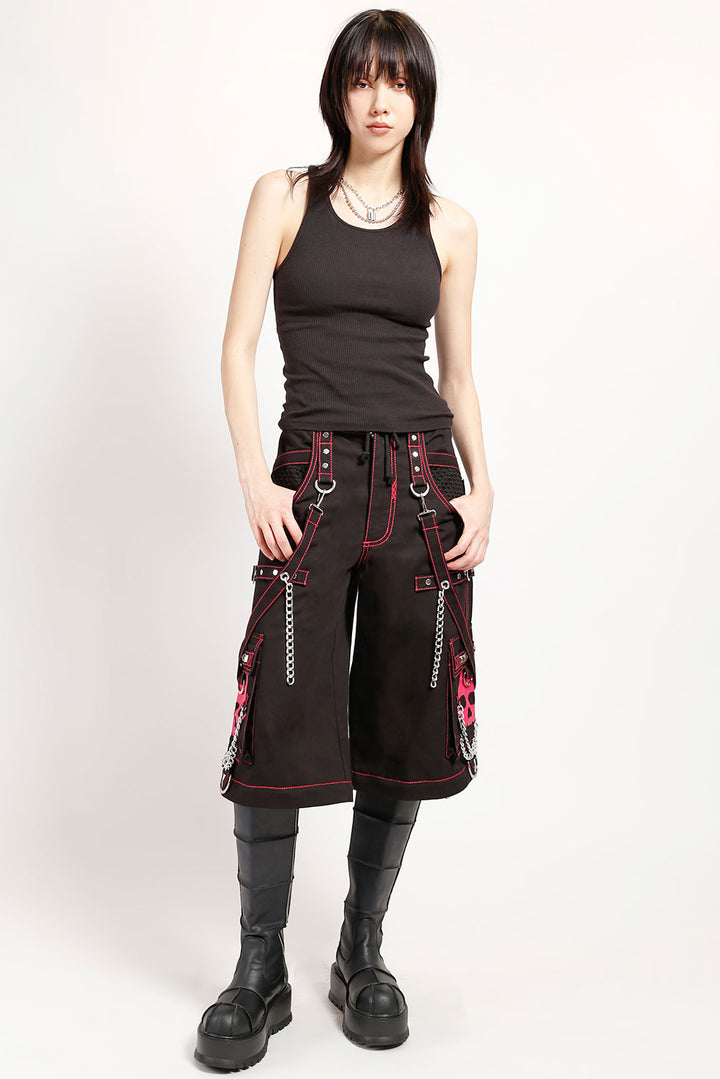 Tripp Super Skull Pants [Black/Pink]