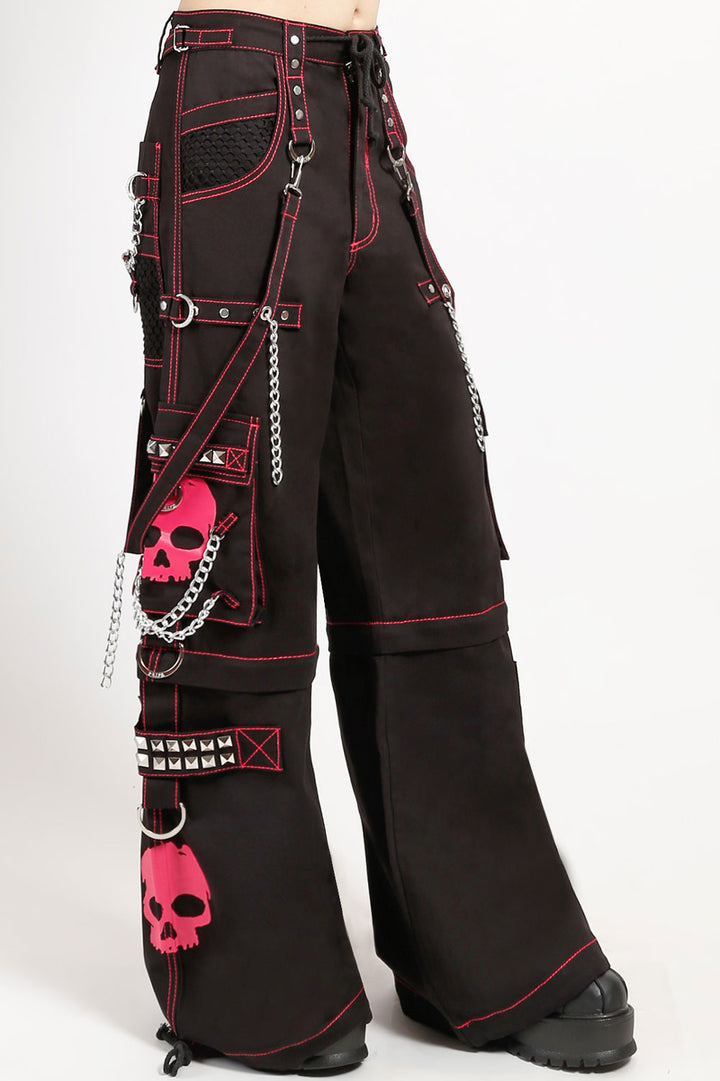 Tripp Super Skull Pants [Black/Pink]