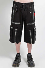 Tripp NYC Super Zip Shorts [Black]