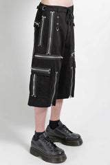 Tripp NYC Super Zip Shorts [Black]