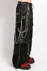 Tripp NYC Cybergoth Era Pants [LIME STITCH]