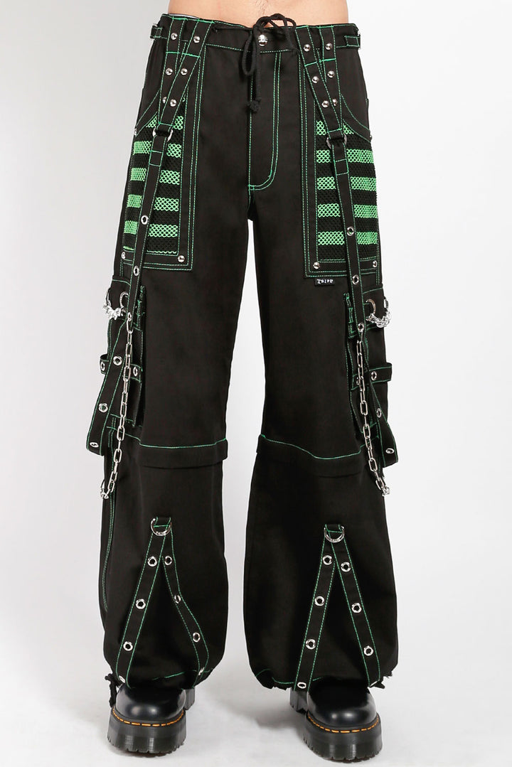 Tripp Electro Pants [Black/Green]