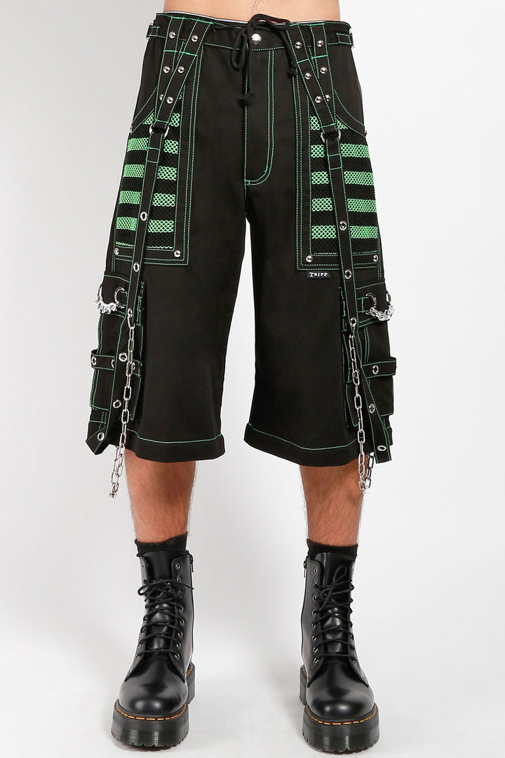 Tripp Electro Pants [Black/Green]