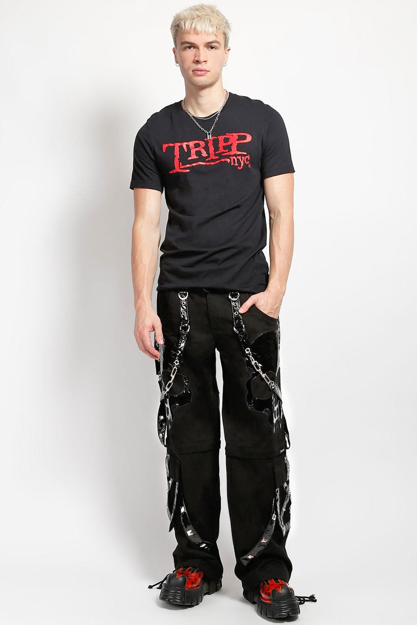 Tripp NYC Scare Darkstreet Pants [BLACK/PVC SKULL]