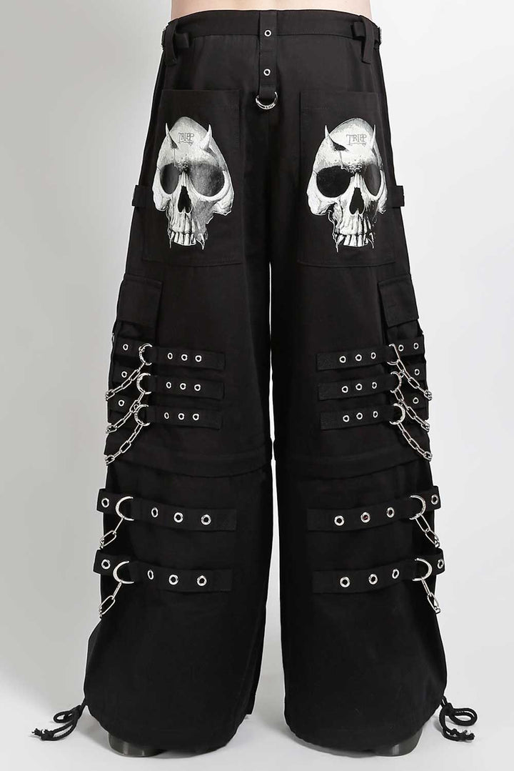 Tripp NYC Devil Skull Pants [Black]