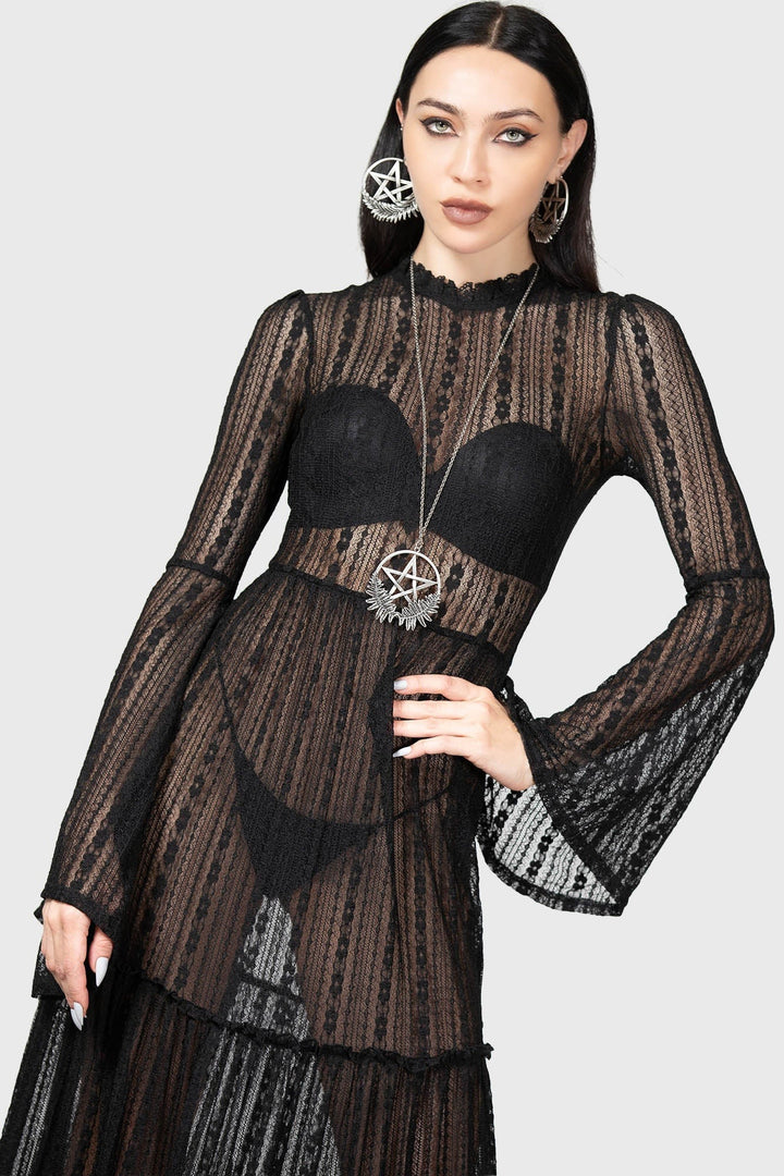 womens old fashioned goth dress