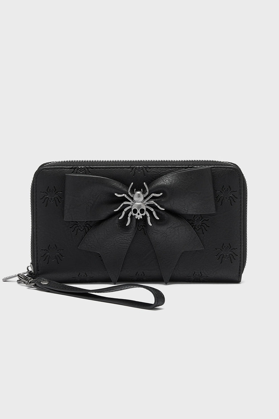 black vegan leather gothabilly wallet by killstar 