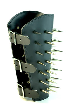Spiked Leather Gauntlet [SILVER]