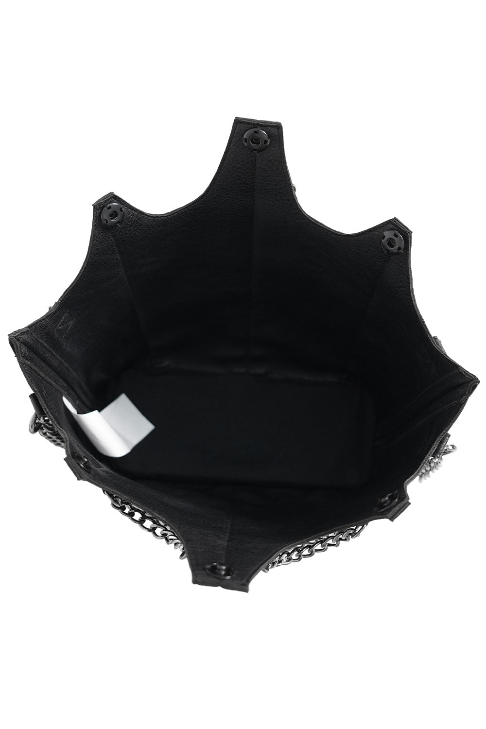 Mall goth black shoulder bag