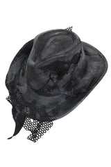 Devil Fashion mesh cowboy hat