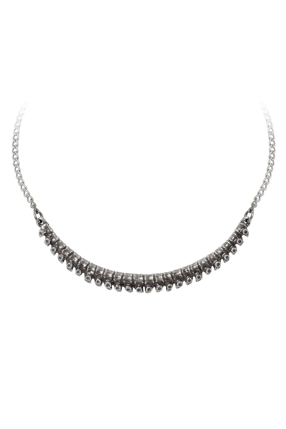 Alchemy England goth occult pewter spine necklace