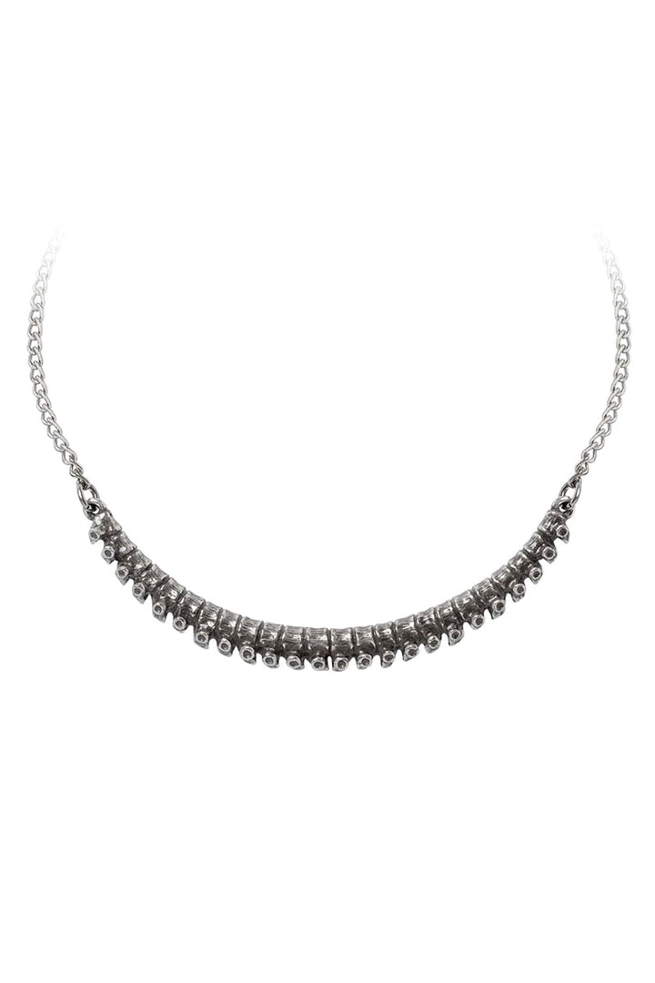 Alchemy England goth occult pewter spine necklace