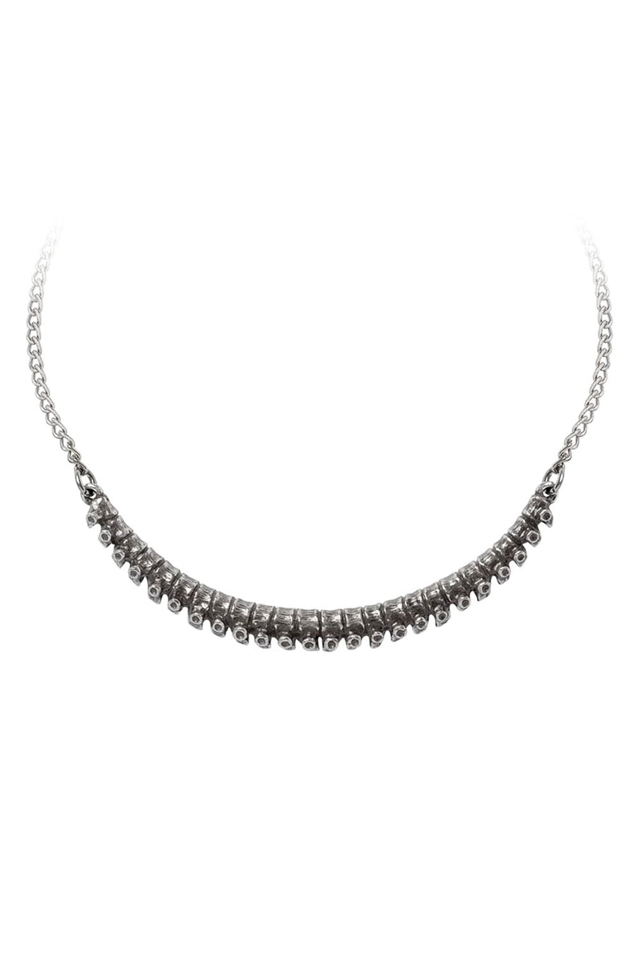 Alchemy England goth occult pewter spine necklace