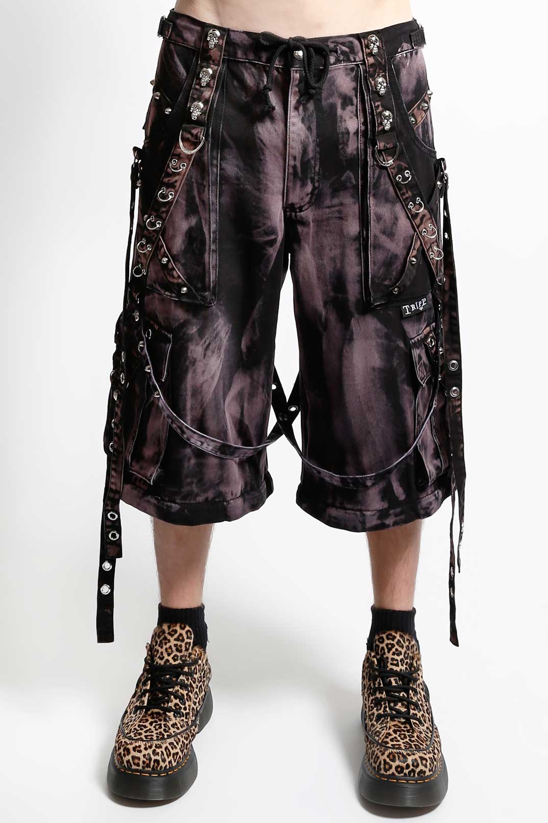 Tripp NYC Grunge Goth Storm Wash Pants