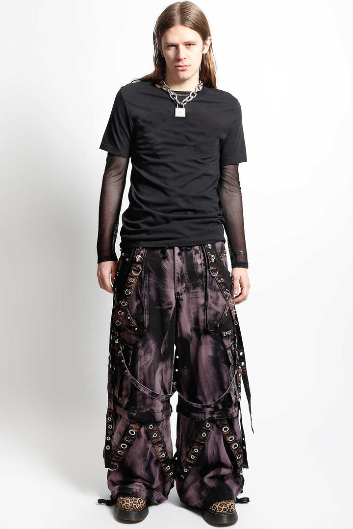 Tripp NYC Grunge Goth Storm Wash Pants