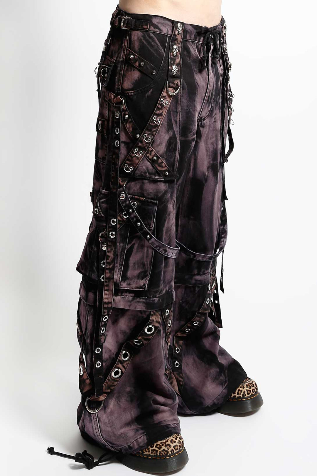 Tripp NYC Grunge Goth Storm Wash Pants