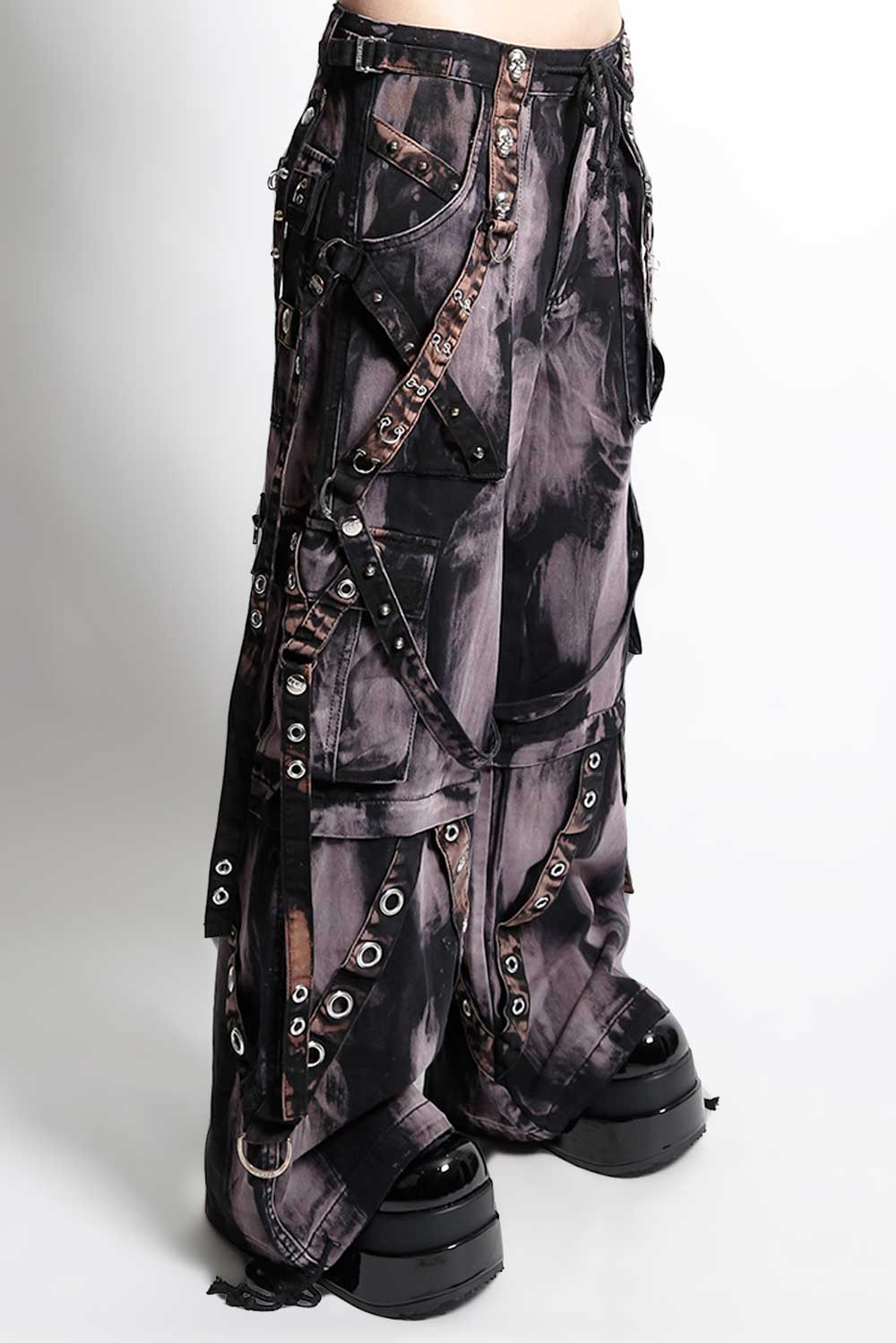 Tripp NYC Grunge Goth Storm Wash Pants