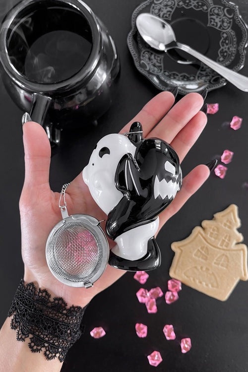 gothic loose tea leave infuser