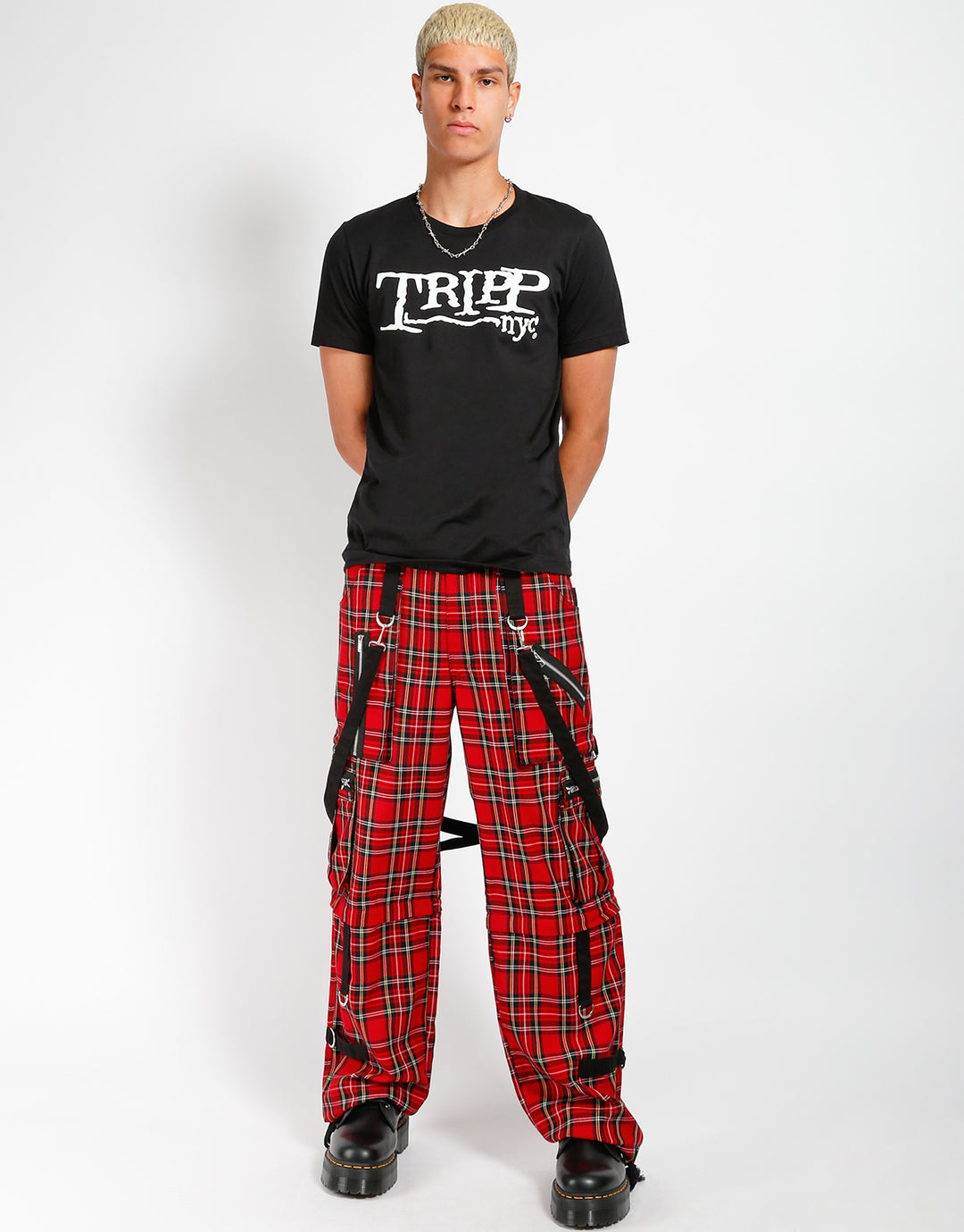 Tripp Clash Pants [Red Plaid]