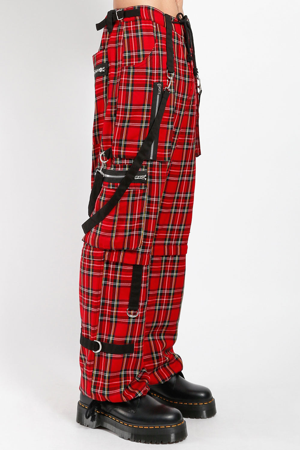 Tripp Clash Pants [Red Plaid]