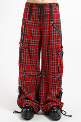 Tripp NYC Clash Pants [Red Plaid]