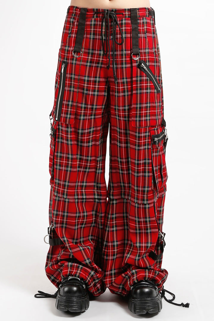 Tripp Clash Pants [Red Plaid]