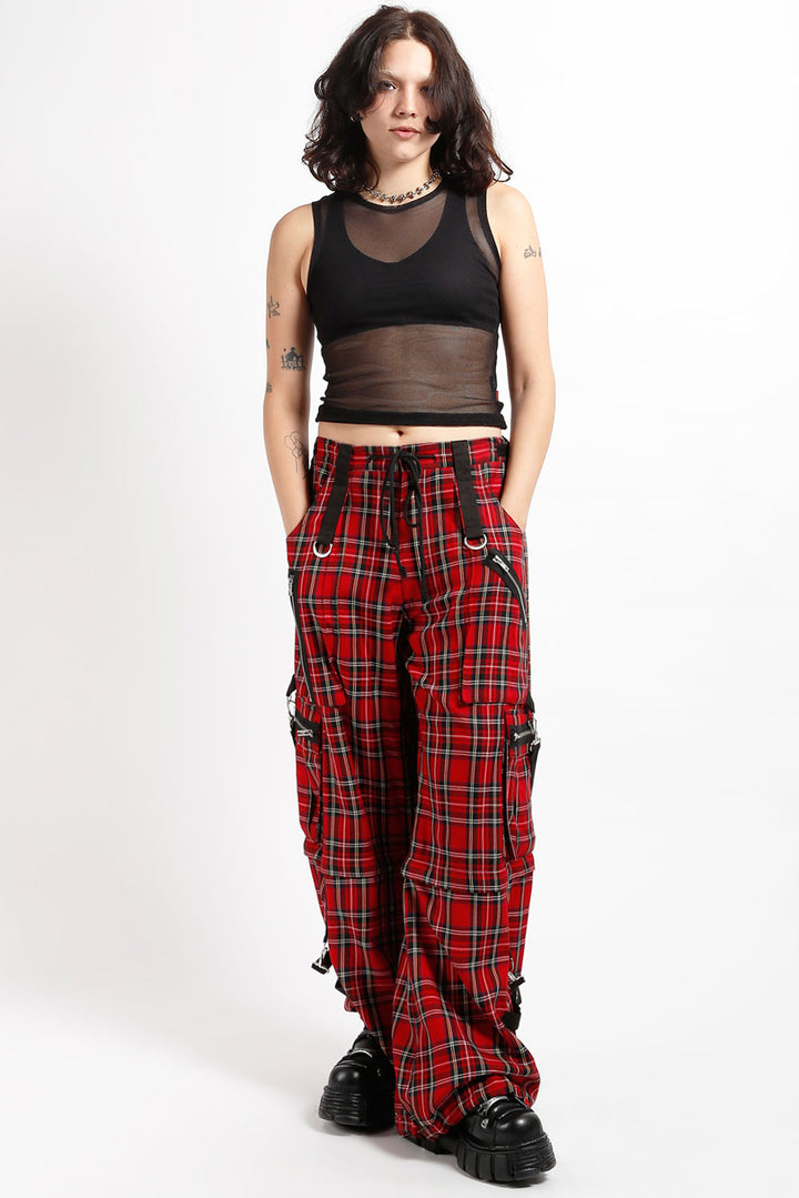 Tripp Clash Pants [Red Plaid]