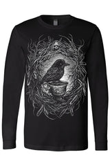 mens long sleeve gothic tshirt
