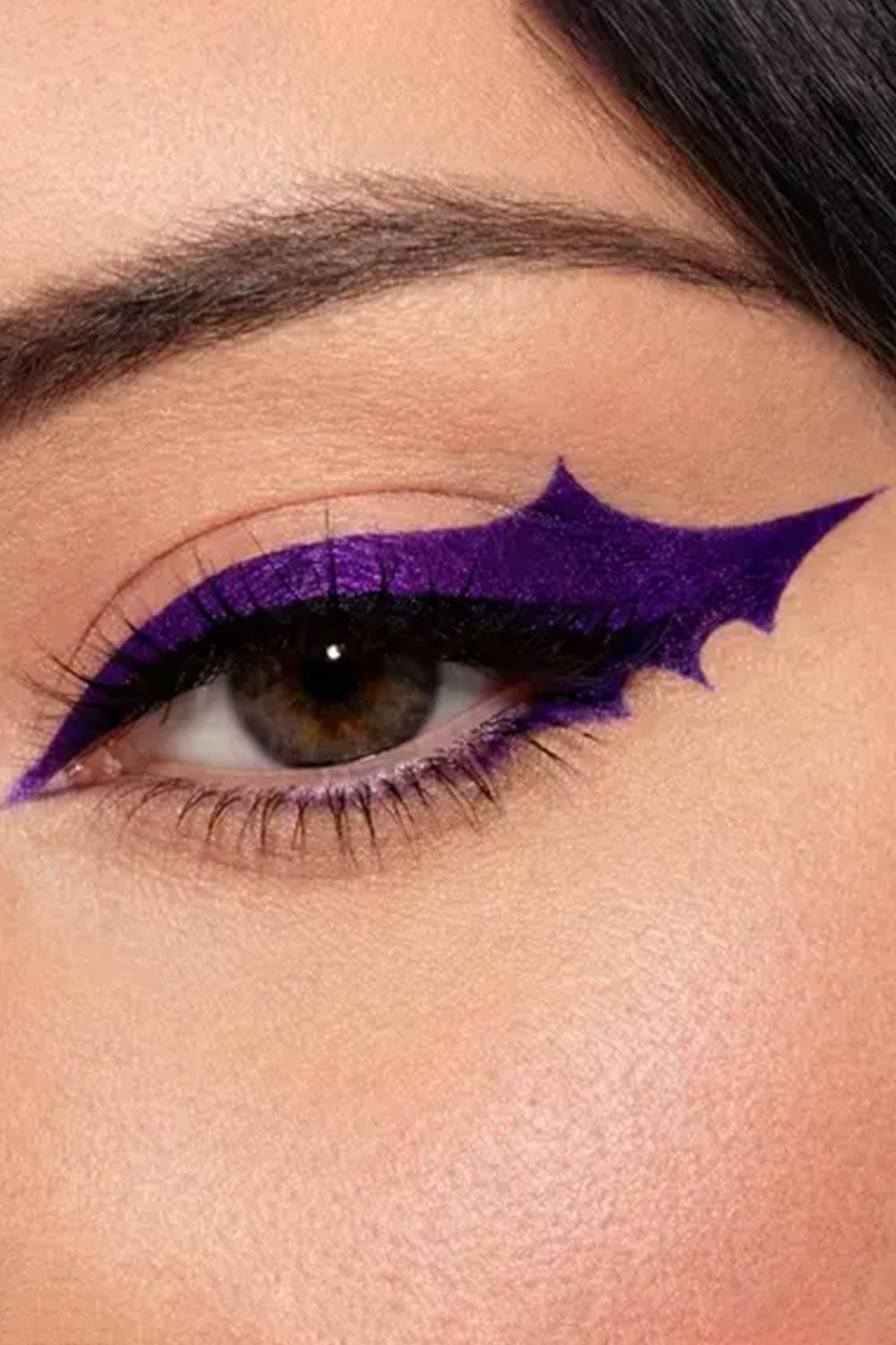 Purple batty eyeliner from Curst Beauty