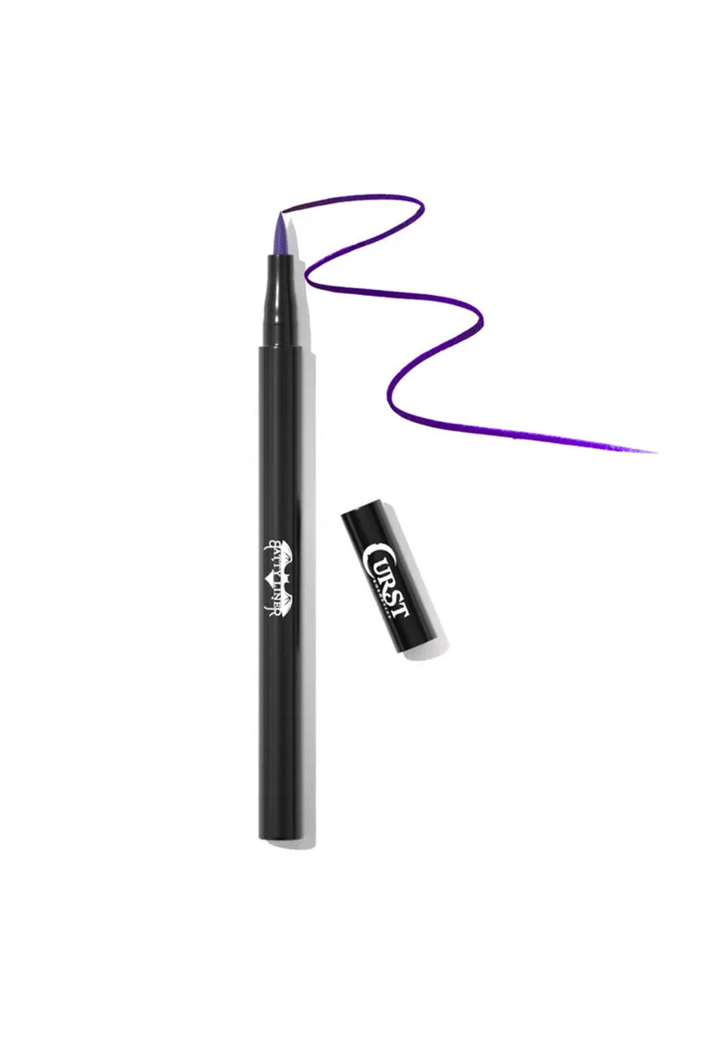 Felt tip purple waterproof eyeliner