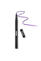 Felt tip purple waterproof eyeliner
