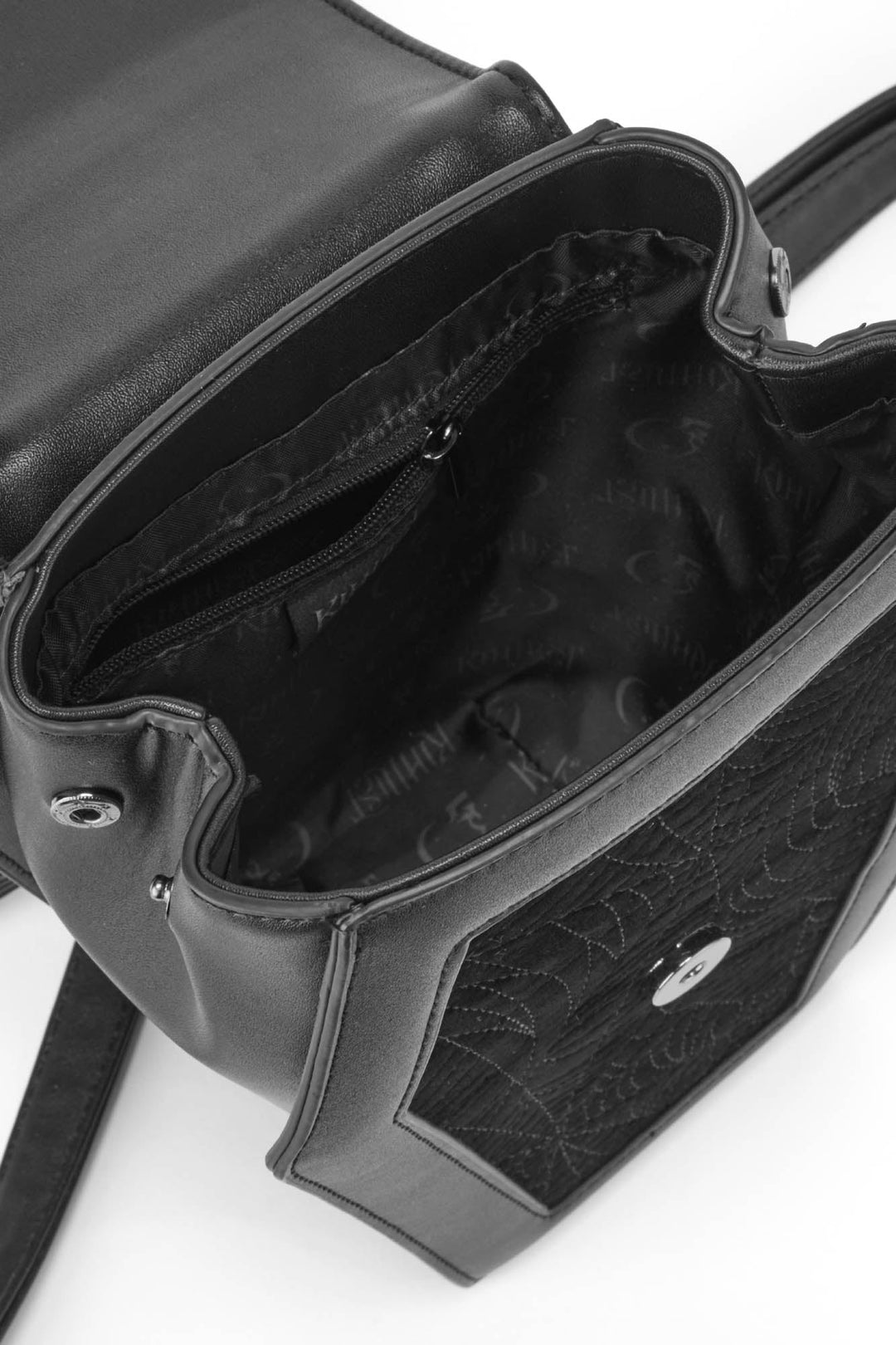 mini grunge veagn leather backpack
