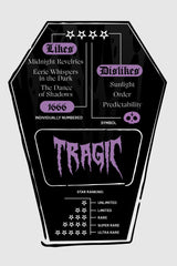 coffin tage for kreepture toy named tragic 