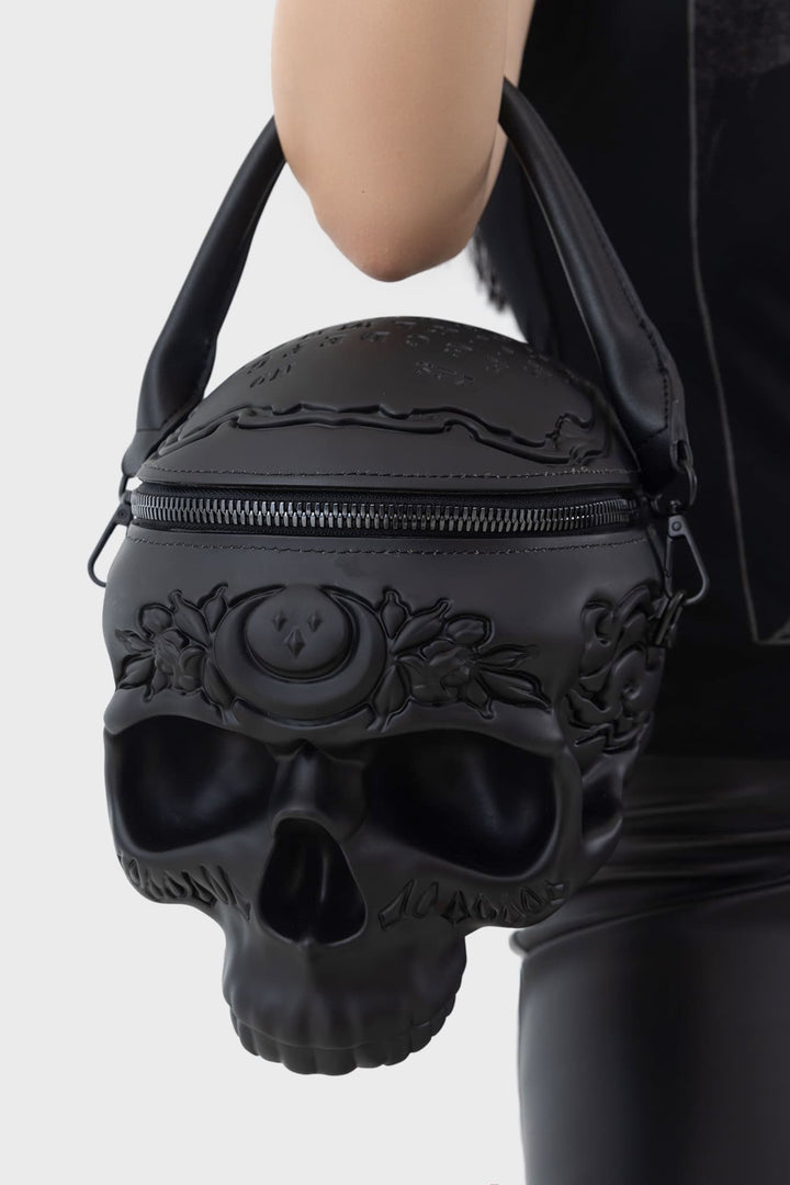 gothic skull purse by killstar