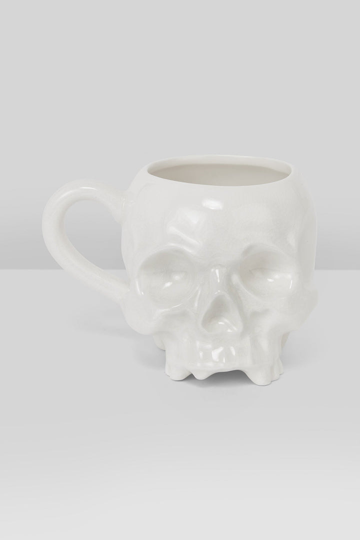 gothic vampire skull mug
