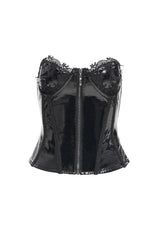 Devil Fashion black corset with lace