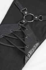 Devil Fashion womens pants with corset legs