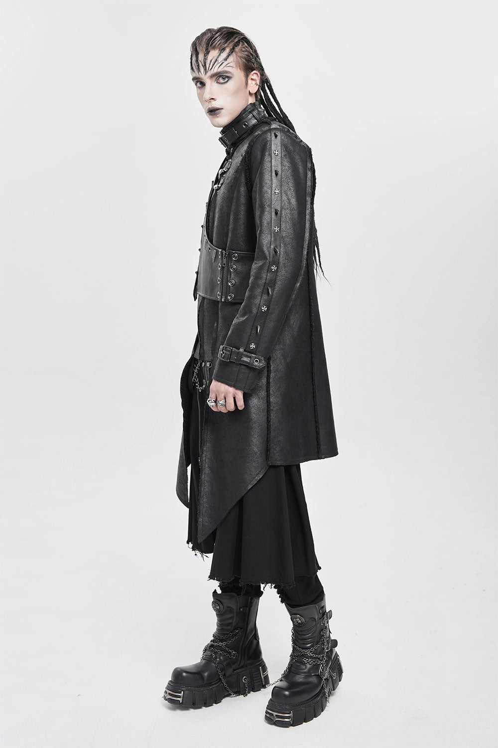 Devil Fashion mens goth jacket