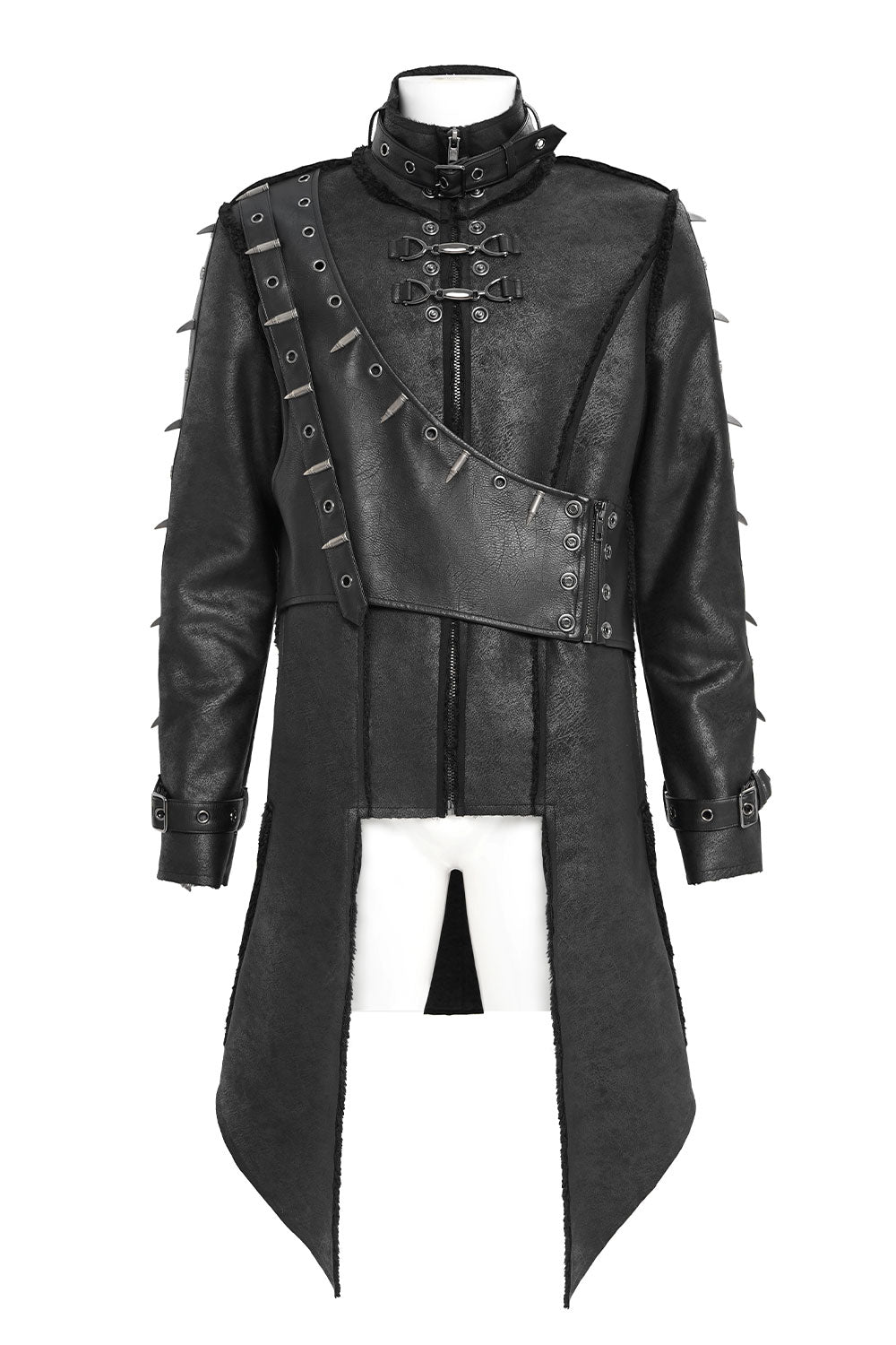 Spiked mens jacket