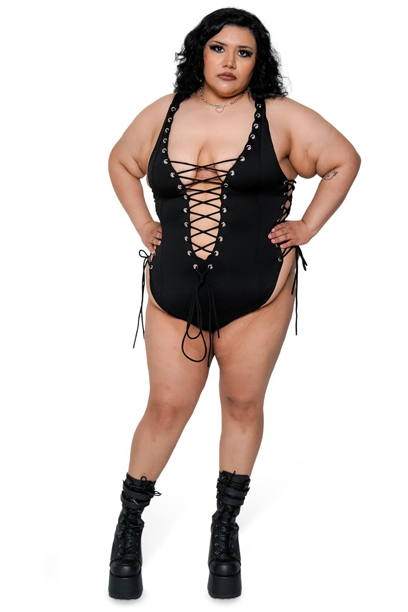 bathing suit one piece with adjustable shoulder straps  with cheeky back 