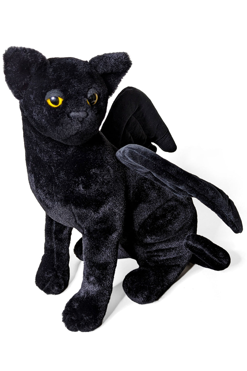 black cat plush