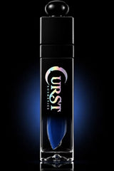 Curst Amulet matte blue lip color